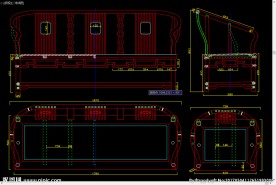 中式古典家具 明式梳子沙发