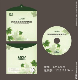 绿色环保光盘设计