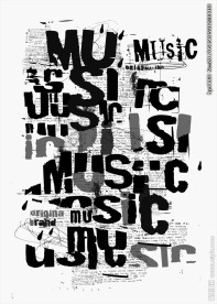 涂鸦字母素材字母印花图案下载