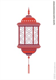 灯笼矢量图下载