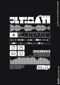 音乐播放器频率矢量图下载