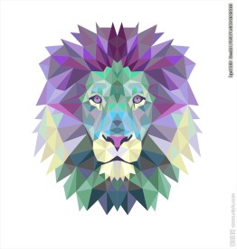 狮子头矢量图下载