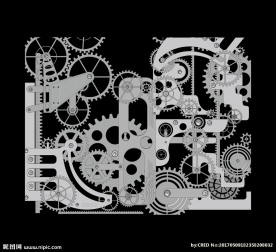 机械齿轮矢量图