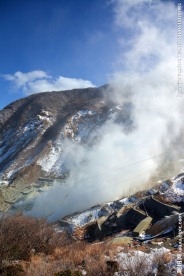 日本大涌谷火山