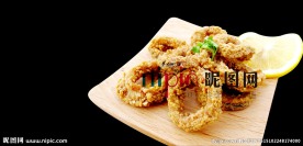 油炸鱿鱼圈