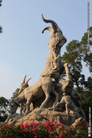 越秀公园五羊雕塑