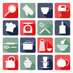16款精致烘培元素图标矢量素材