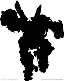 剪影变形金刚矢量