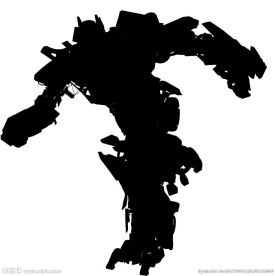 变形金刚人物剪影