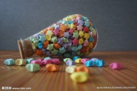 漂亮通透的许愿瓶