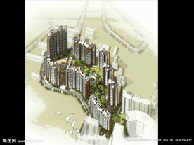 写意风格建筑图