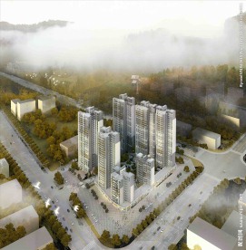 山体云雾萦绕图