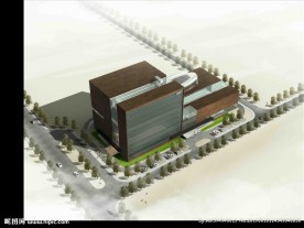 写意风格鸟瞰图