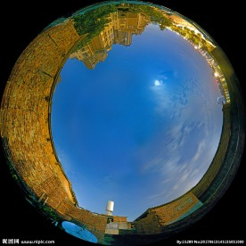 星空鱼眼全景
