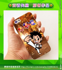 人物手机壳 手绘人物 卡通人物