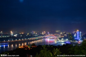 中国四川宜宾 夜景