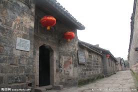 中国李庄古镇  古镇 仿古古镇