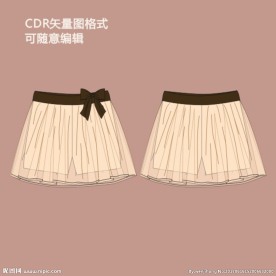 少女装短裤裙