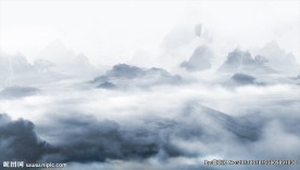 水墨山水画图片