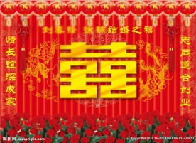 婚礼背景