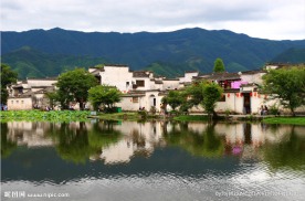 宏村一景