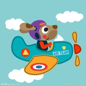 童装卡通印花矢量图下载