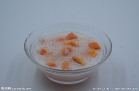 雪燕芒果羹
