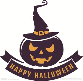 万圣节南瓜灯矢量图下载