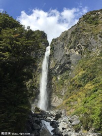 高山瀑布
