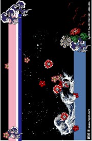 浮世绘元素矢量图下载