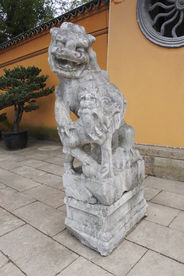 石狮子雕塑