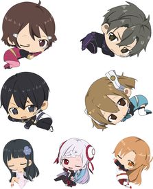 Q版卡通人物矢量图