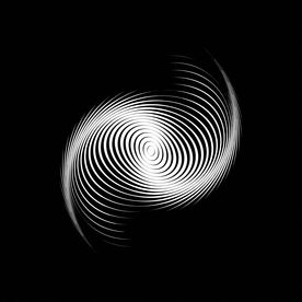 线描旋窝矢量图下载