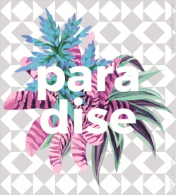 植物花卉字母组合图案