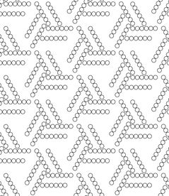 几何圆点四方连续底纹