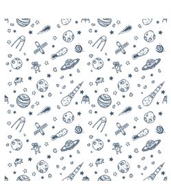 宇宙星空太空四方连续底纹