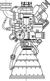 线描机器零件矢量图下载
