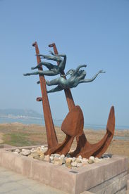 雕塑黄海