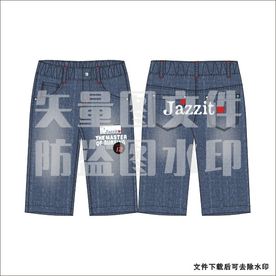 女款牛仔裤中裤