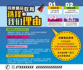 教育培训 海报