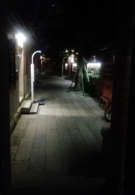 泉州晋江五店市古厝夜景色