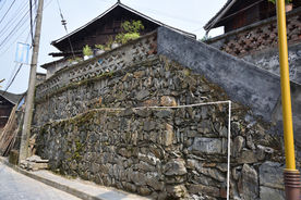 石砖墙面