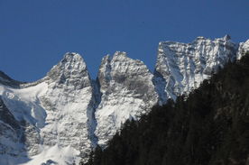 雪山顶