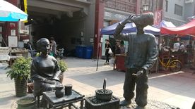 天津古文化雕塑