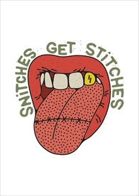 嘴唇牙齿舌头矢量图