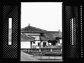 窗中画 黄龙溪古镇