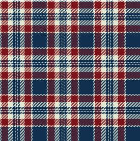 格子布料四方连续底纹