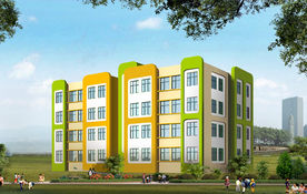 幼儿园场景效果图