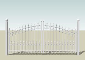 su入口建筑大门模型