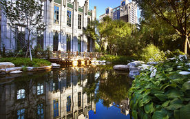 地产小区园林效果图